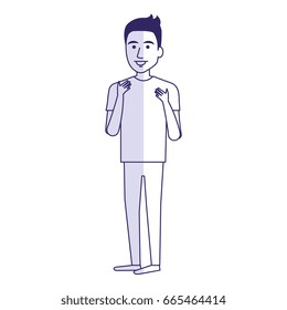 young man avatar character