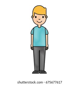 young man avatar character
