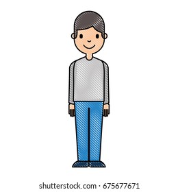 young man avatar character