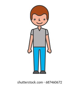 young man avatar character