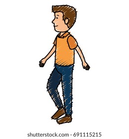 young man avatar character