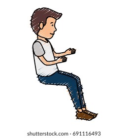 young man avatar character