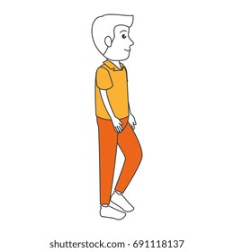 young man avatar character