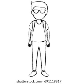 young man avatar character