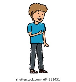 young man avatar character