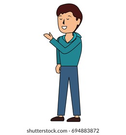 young man avatar character