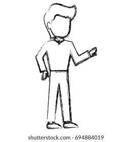 young man avatar character