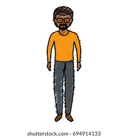 young man avatar character