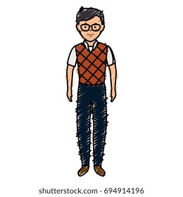 young man avatar character