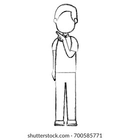 young man avatar character