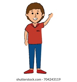 young man avatar character