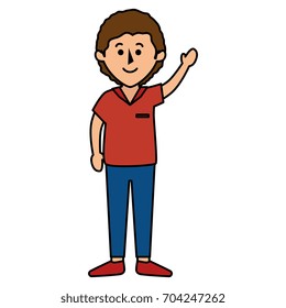 young man avatar character