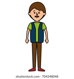 young man avatar character