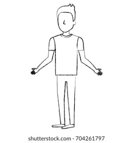 young man avatar character