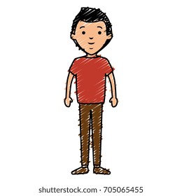 young man avatar character