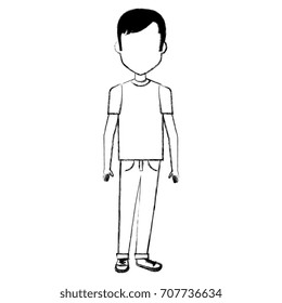 young man avatar character