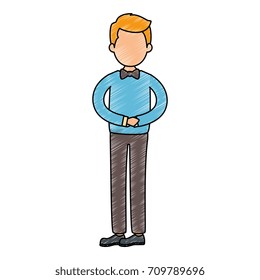 young man avatar character