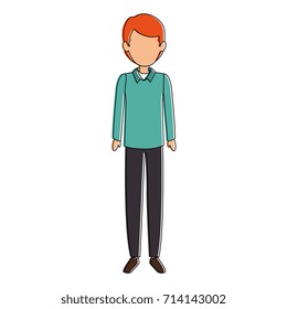 young man avatar character