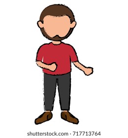 young man avatar character