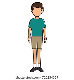 young man avatar character