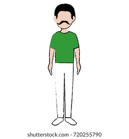 young man avatar character