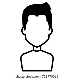 young man avatar character