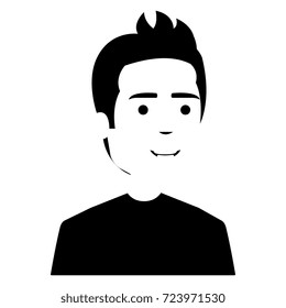 young man avatar character