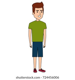 young man avatar character