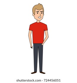 young man avatar character