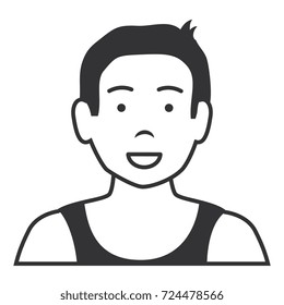 young man avatar character