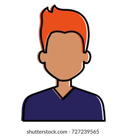 young man avatar character