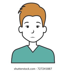 young man avatar character