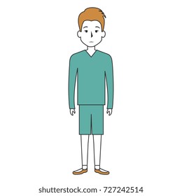 young man avatar character
