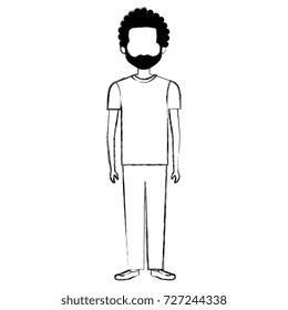 young man avatar character