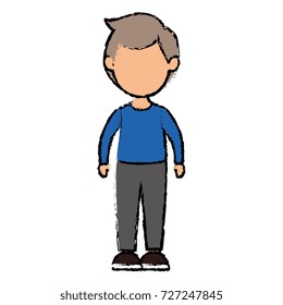young man avatar character