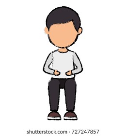 young man avatar character