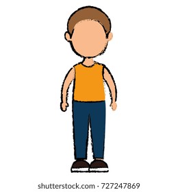young man avatar character