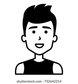 young man avatar character
