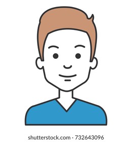 young man avatar character