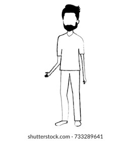 young man avatar character
