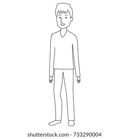 young man avatar character