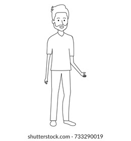 young man avatar character