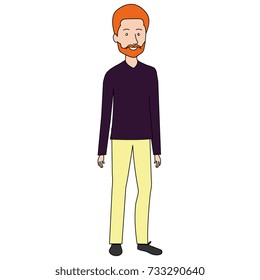 young man avatar character