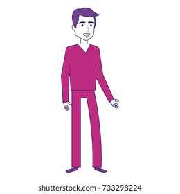 young man avatar character