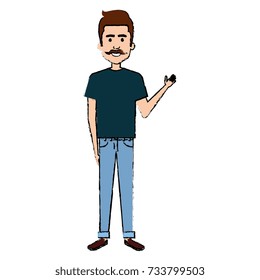 young man avatar character