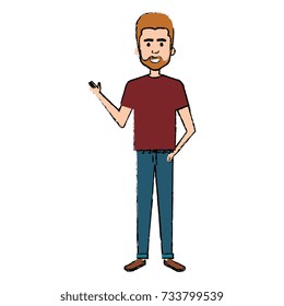 young man avatar character