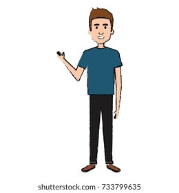 young man avatar character