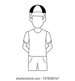 young man avatar character