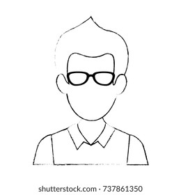 young man avatar character
