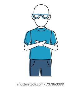 young man avatar character